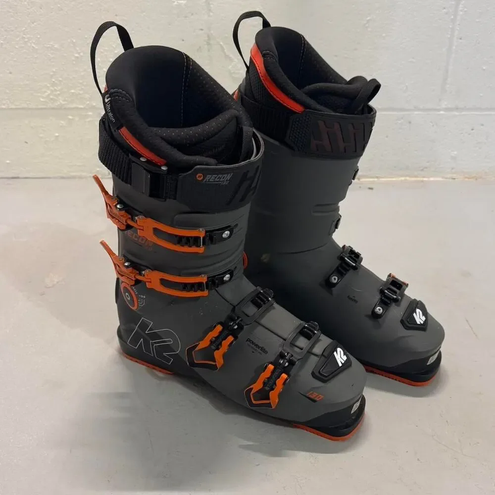 K2 Men's Grey and Black Boots